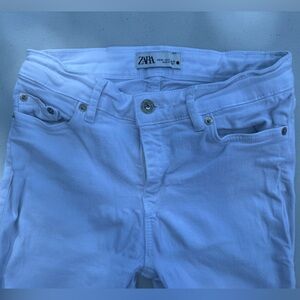 Zara Bright White Jeans